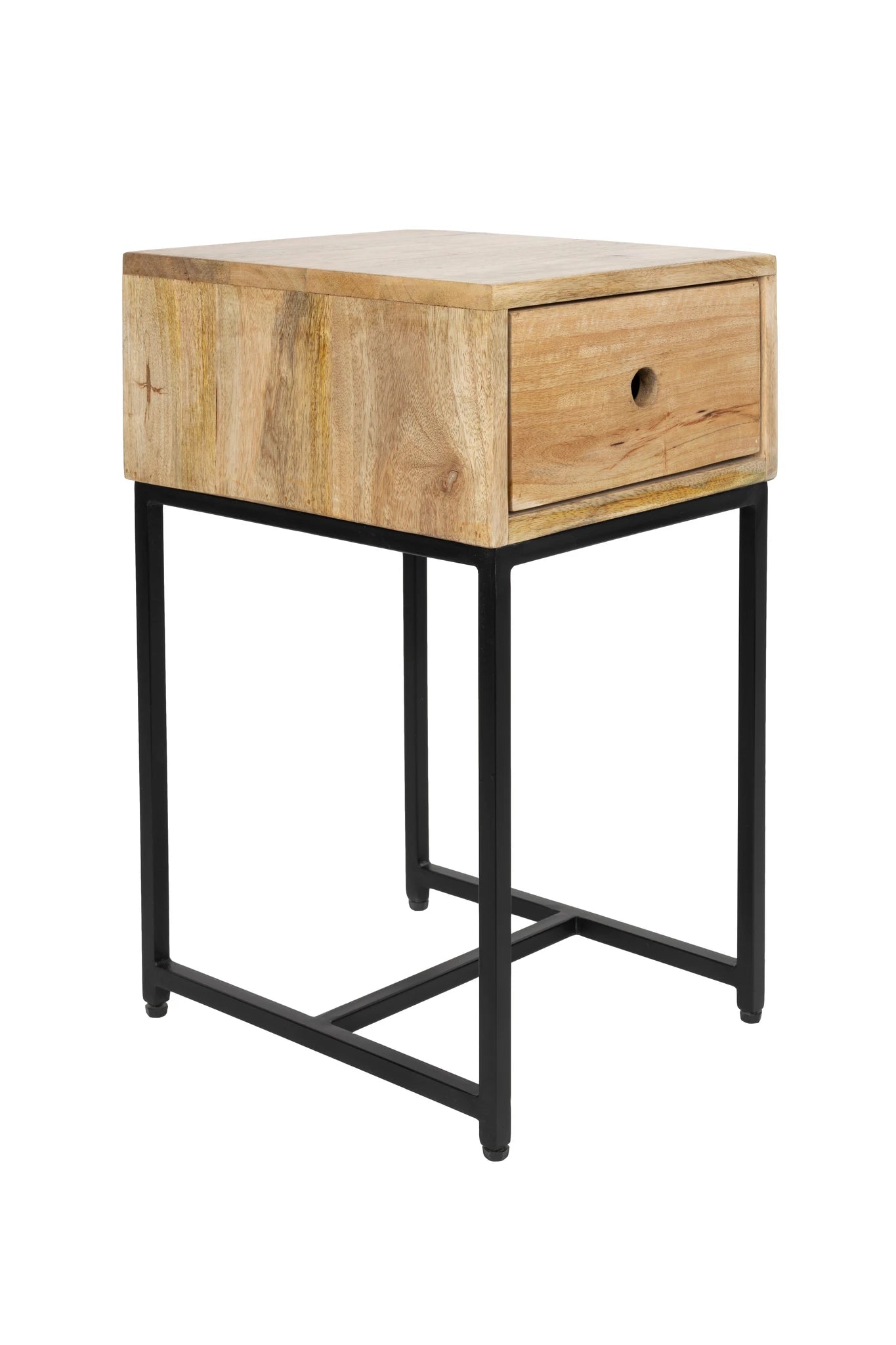 Coco Natural Beige Side Table