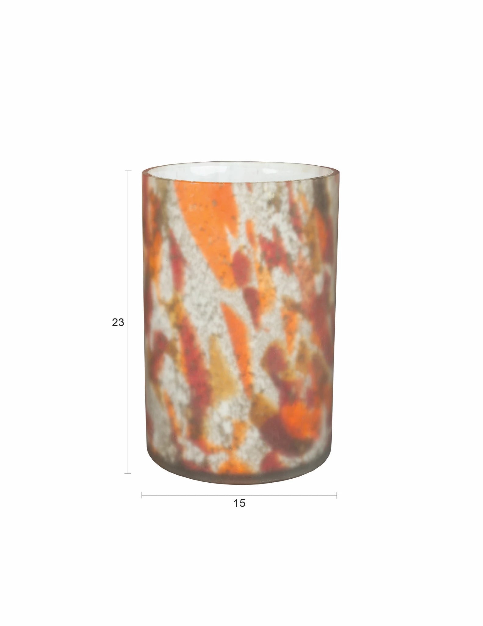 Dutchbone Earl Brown Wood Vase