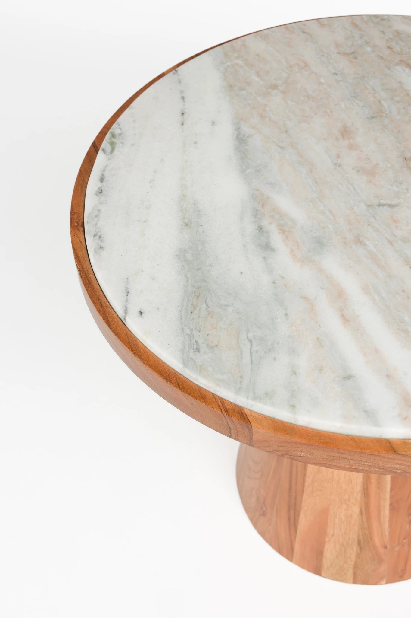 Mees Brown Acacia Wood Coffee Table