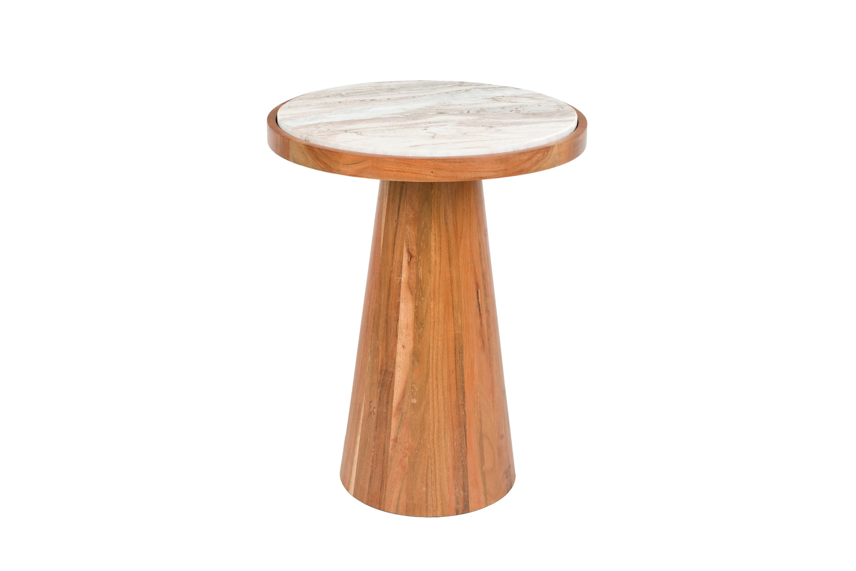 Mees Brown Acacia Wood Side Table