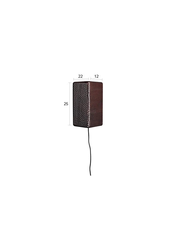Dutchbone Marnix Gold Iron Wall Light