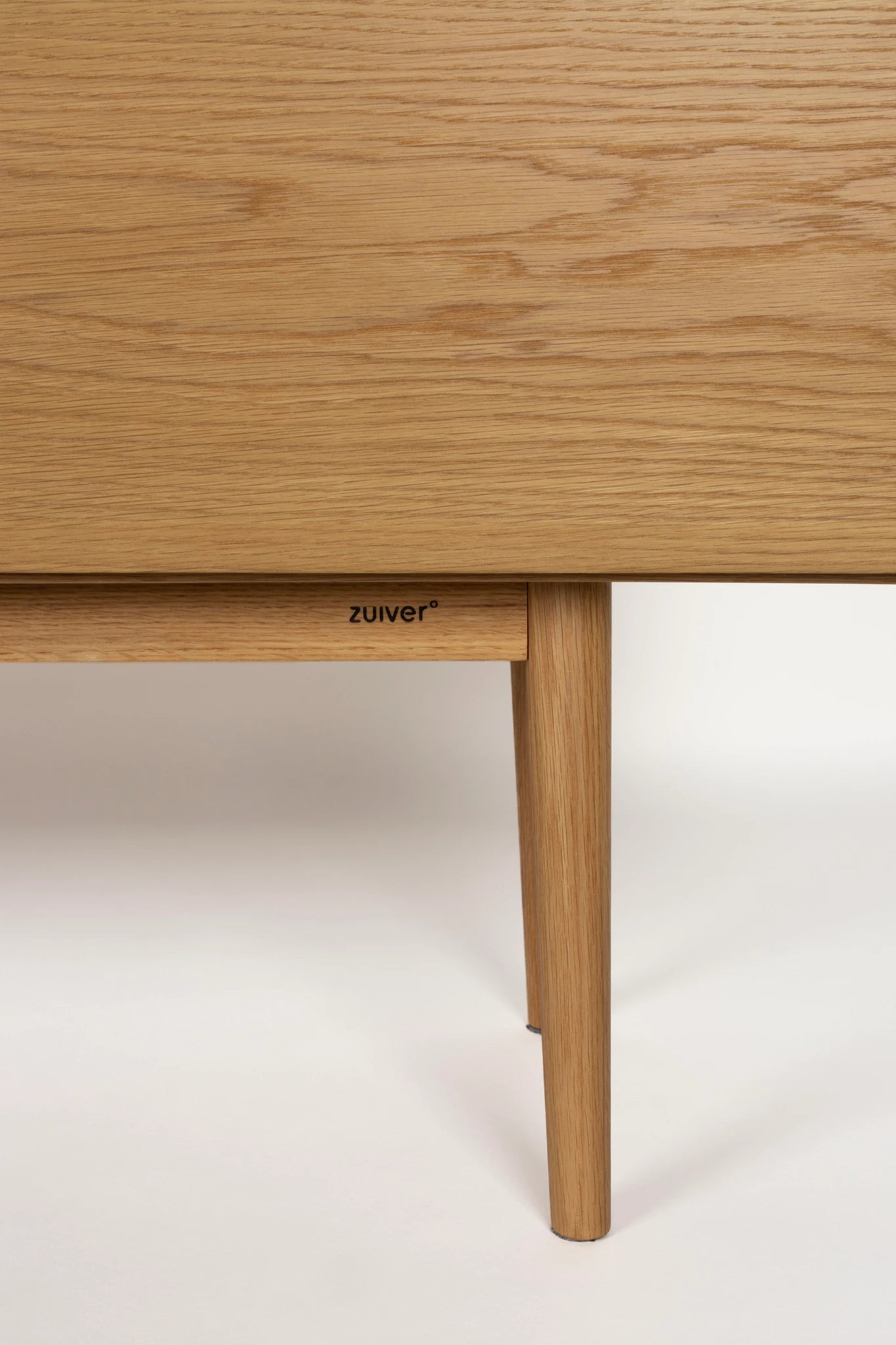 Zuiver High On Wood Beige Oak Effect Wood 2 Door 2 Drawer Cabinet
