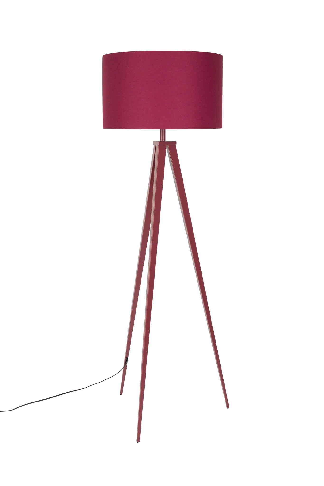 Zuiver Tripod Marsala Red Iron Floor Lamp