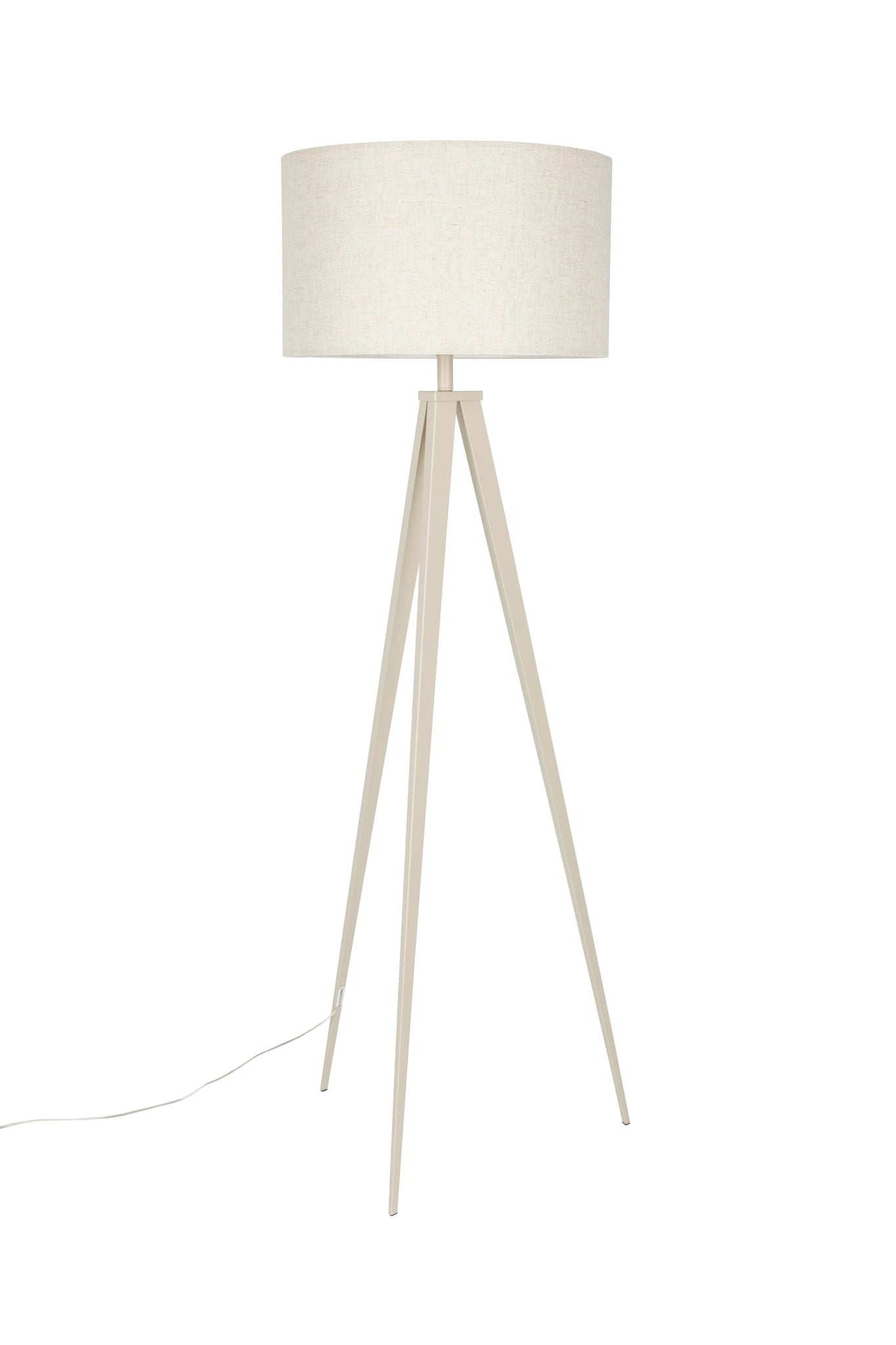 Zuiver Tripod Beige Iron Floor Lamp