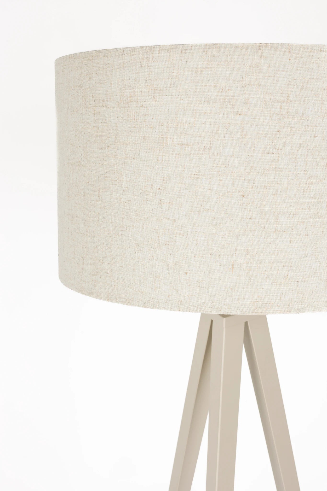 Zuiver Tripod Beige Iron Floor Lamp