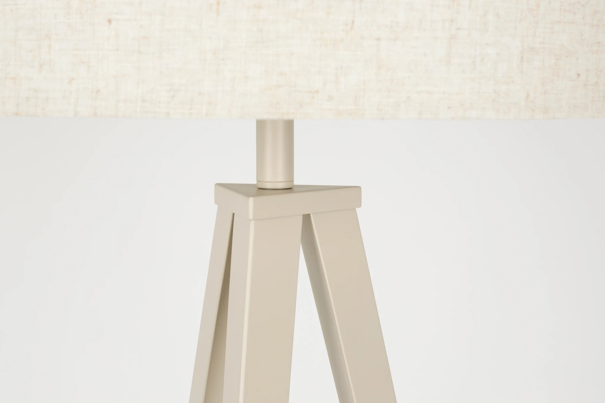 Zuiver Tripod Beige Iron Floor Lamp