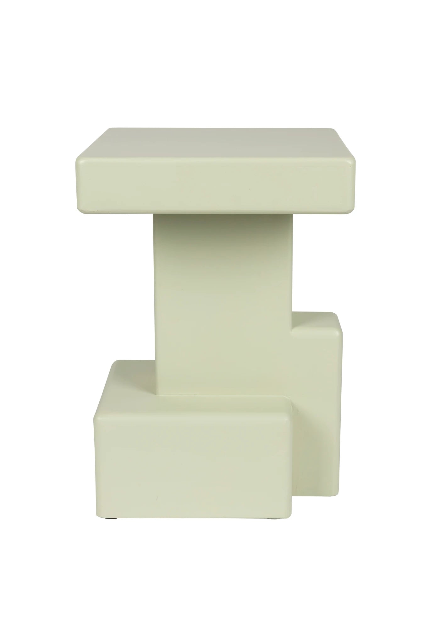 Blast Green Wood Side Table