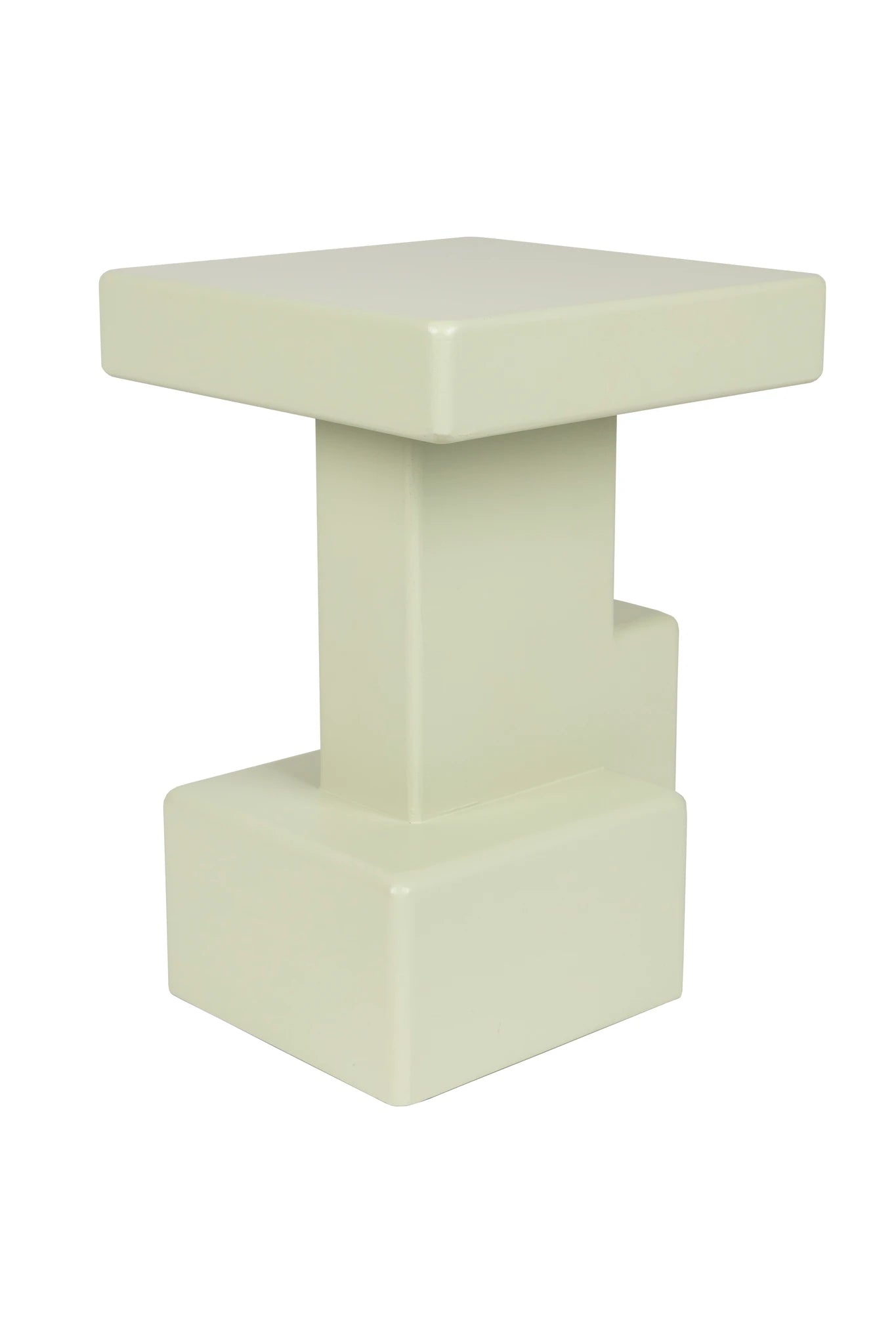 Blast Green Wood Side Table