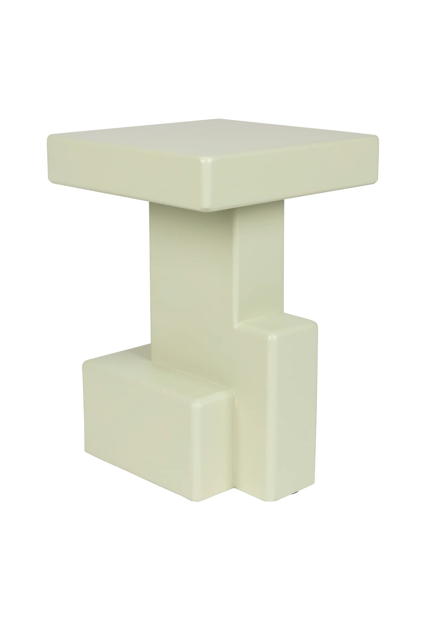 Blast Green Wood Side Table