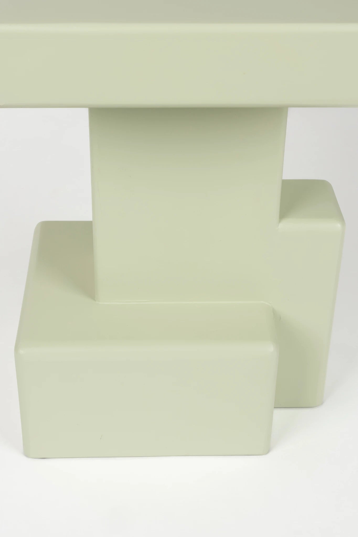 Blast Green Wood Side Table