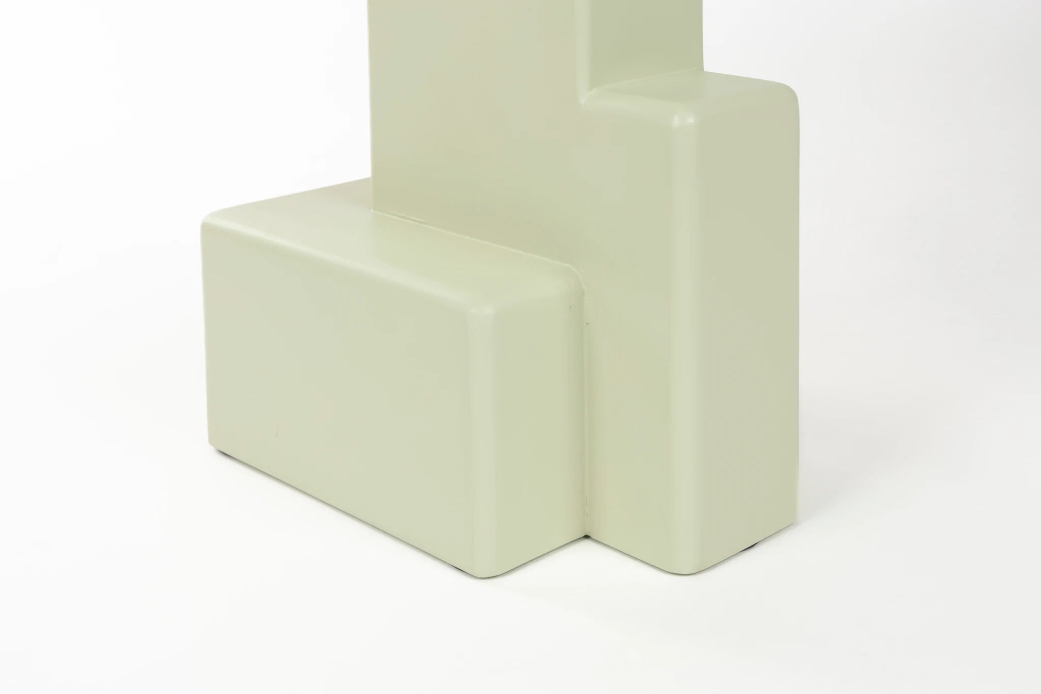 Blast Green Wood Side Table