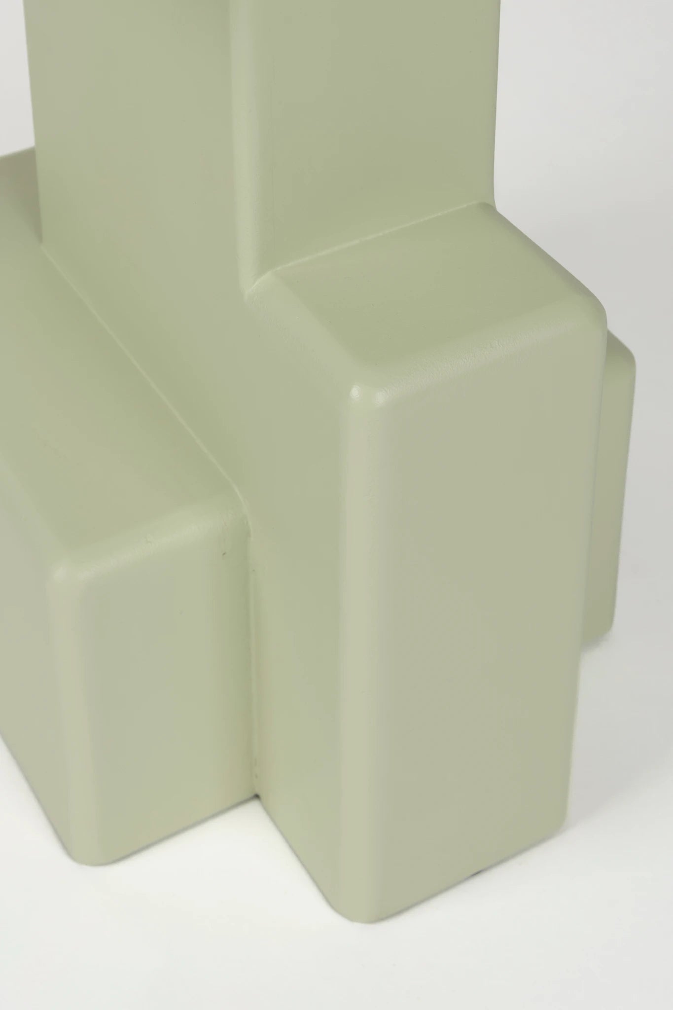 Blast Green Wood Side Table