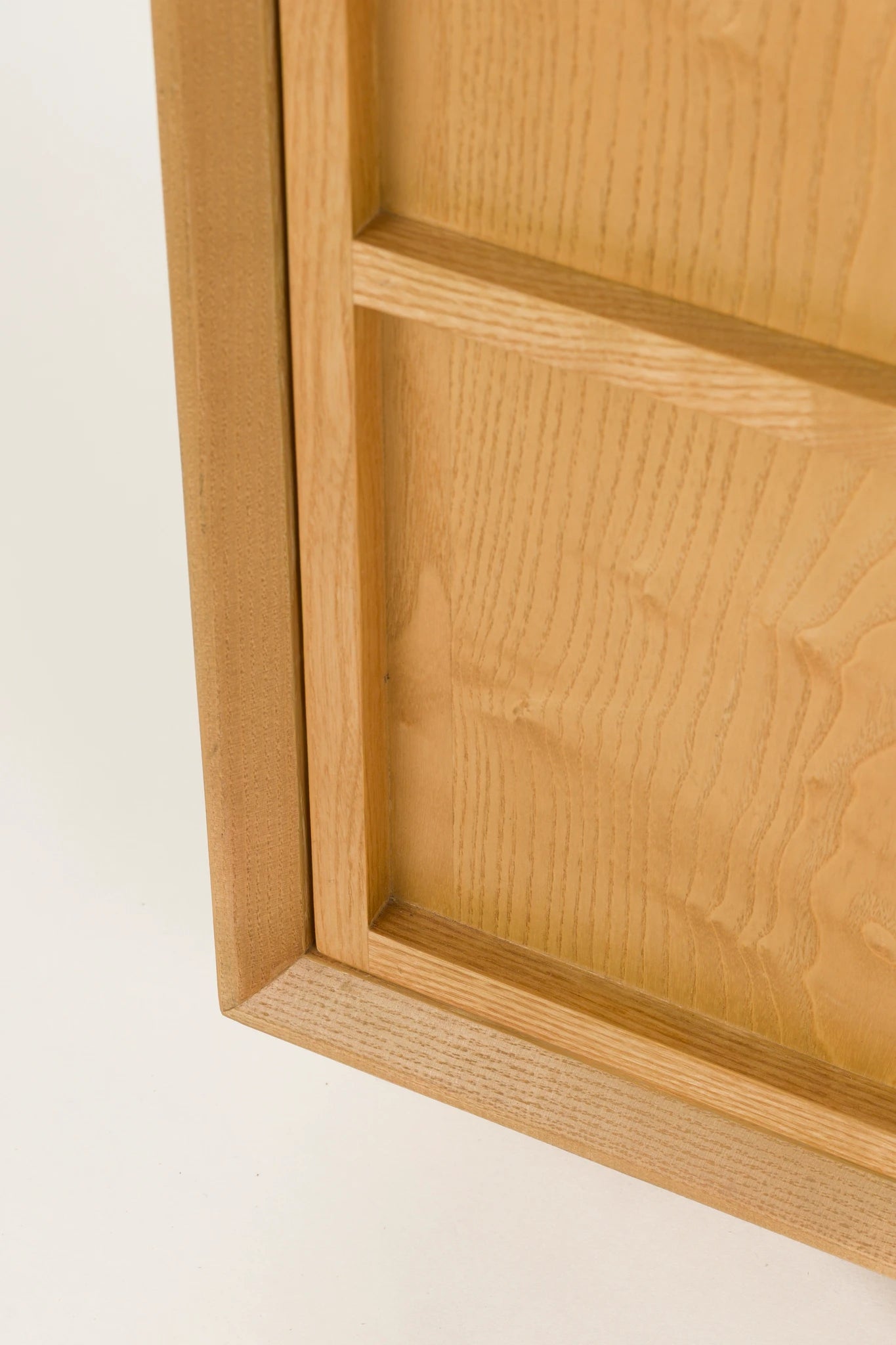 Zuiver Raster Natural Ash Veneer High Sideboard