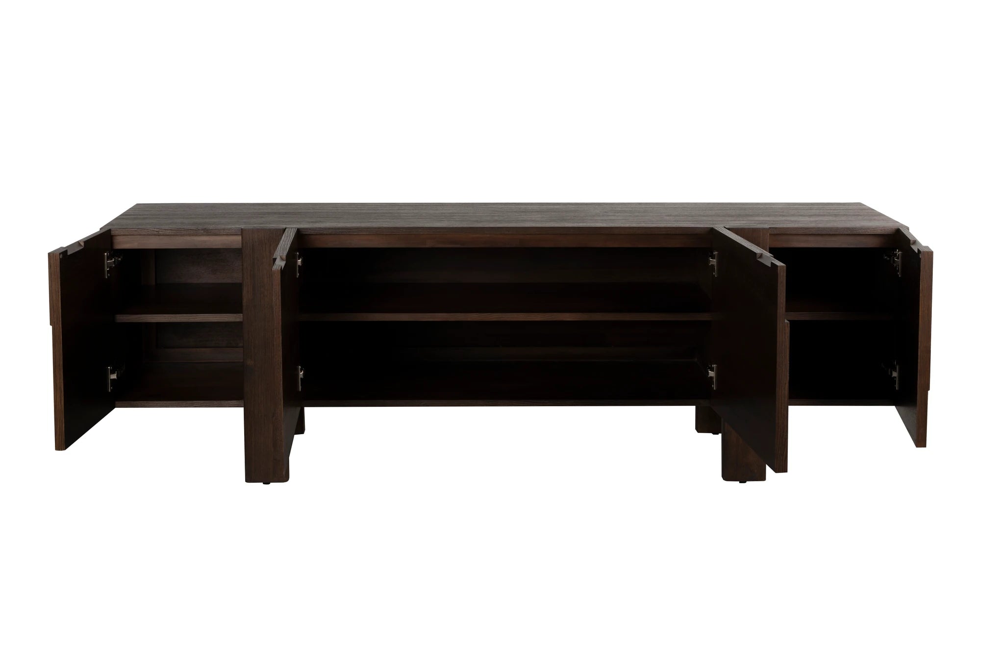 Dutchbone Bruneau Brown Rubber Wood Sideboard