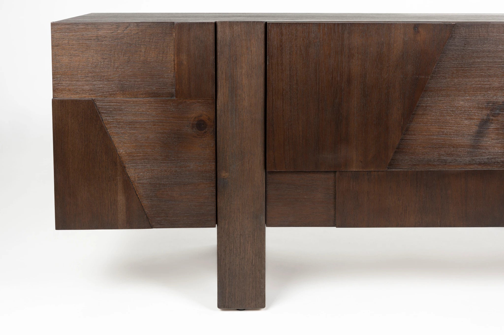 Dutchbone Bruneau Brown Rubber Wood Sideboard