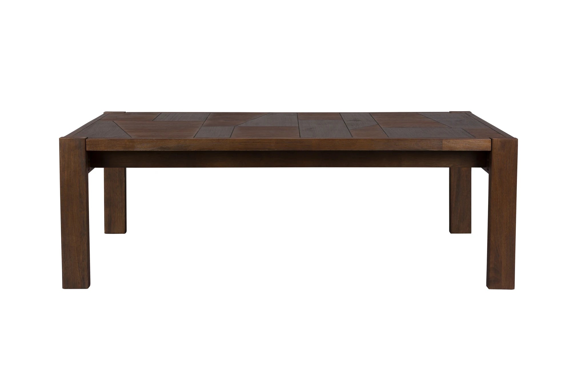 Dutchbone Bruneau Brown Rubber Wood Coffee Table