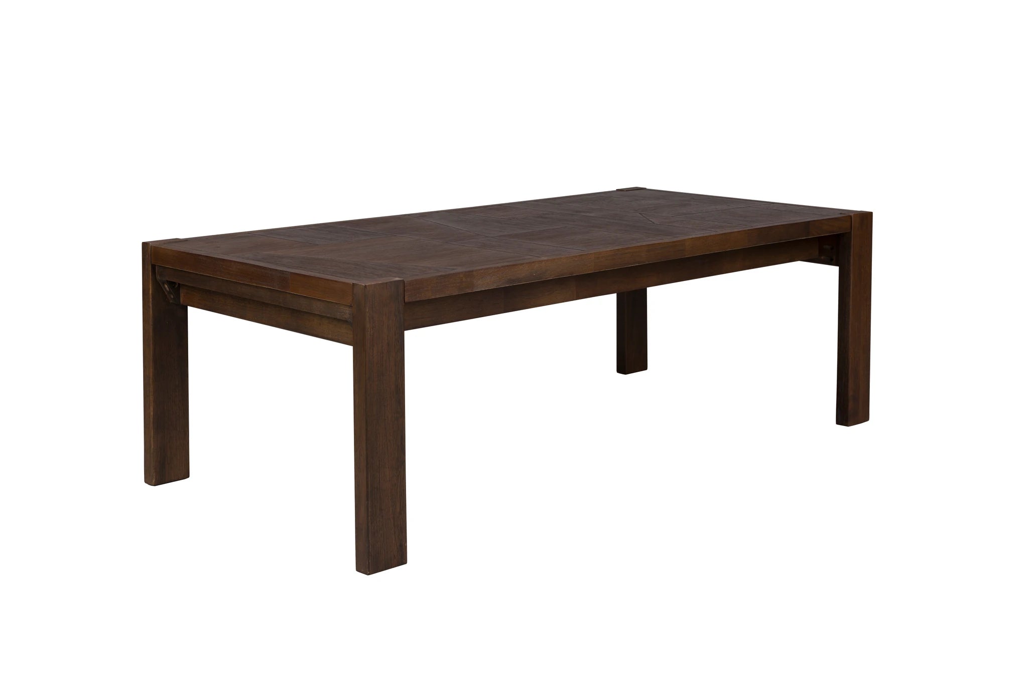Dutchbone Bruneau Brown Rubber Wood Coffee Table