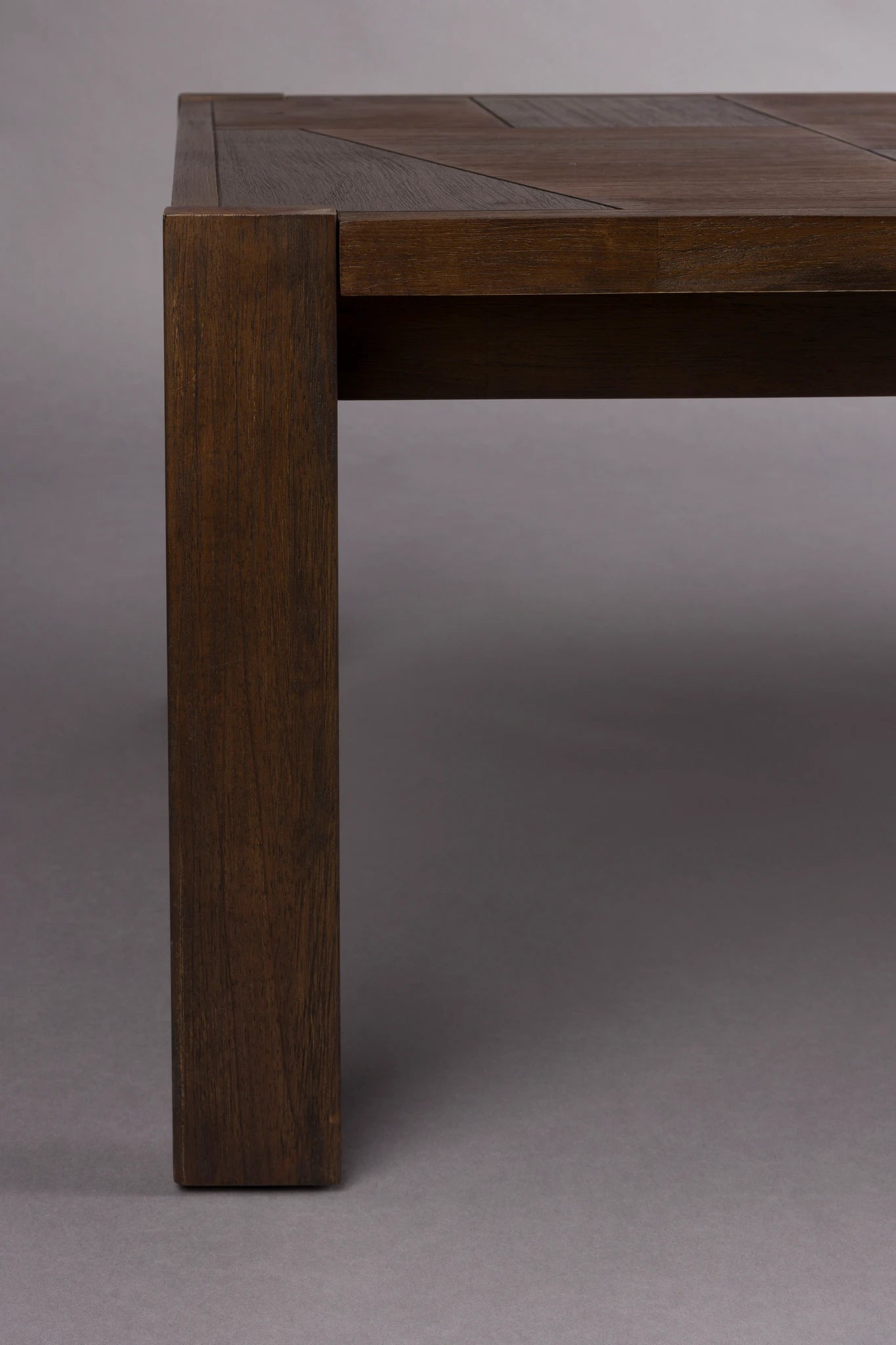 Dutchbone Bruneau Brown Rubber Wood Coffee Table