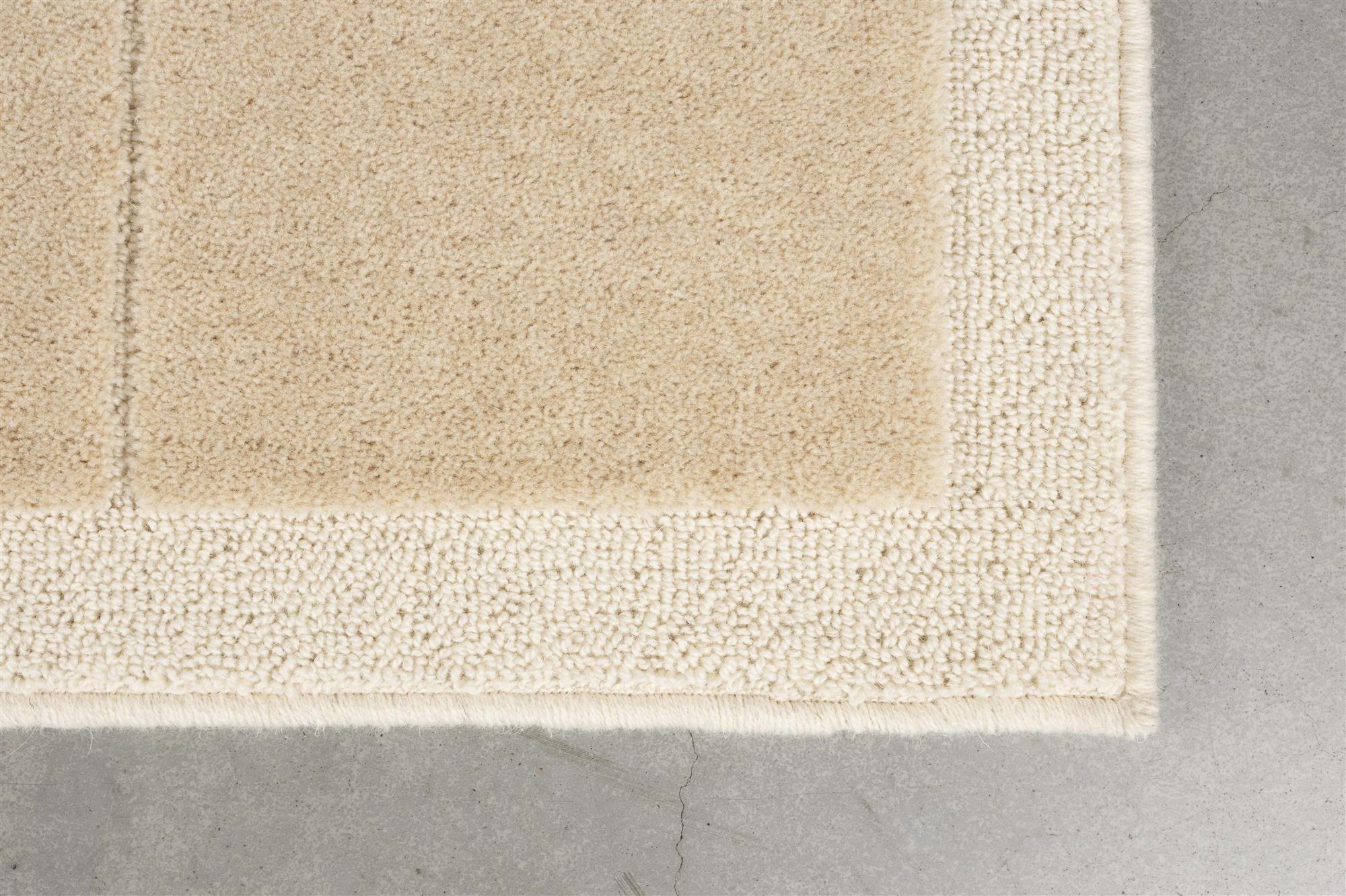 Zuiver Studio Kade Beige Wool Rug 160 x 230 cm