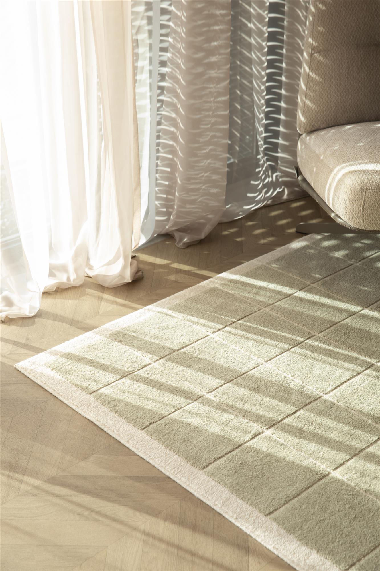 Zuiver Studio Kade Green Wool Rug 160 x 230 cm