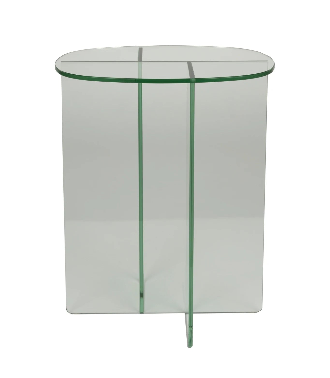 Zuiver Linea Transparent Glass Side Table
