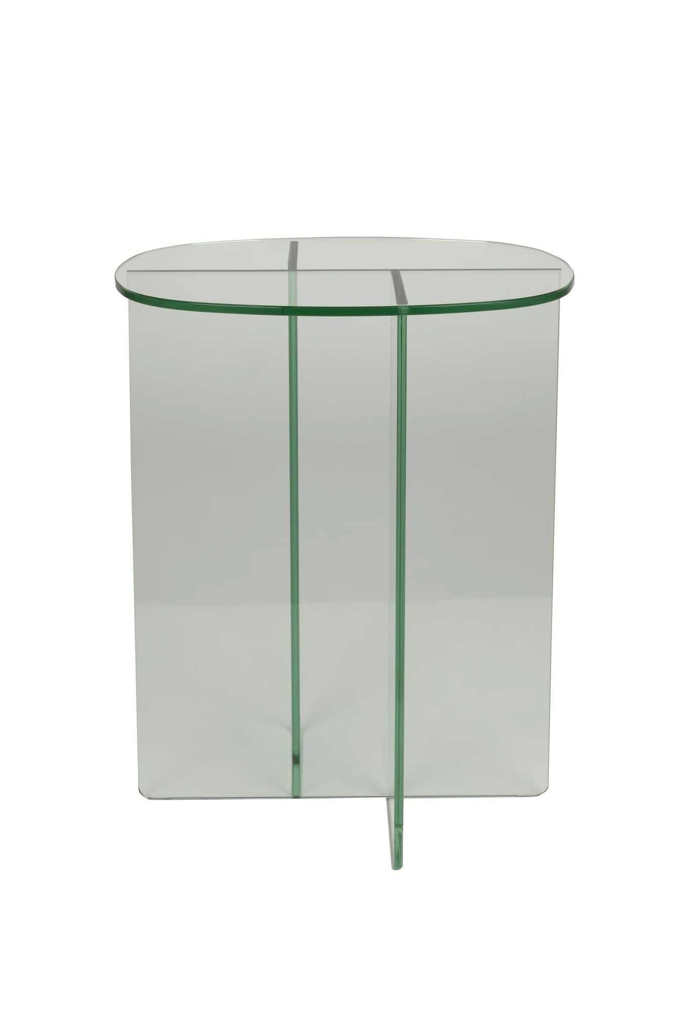 Zuiver Linea Transparent Glass Side Table