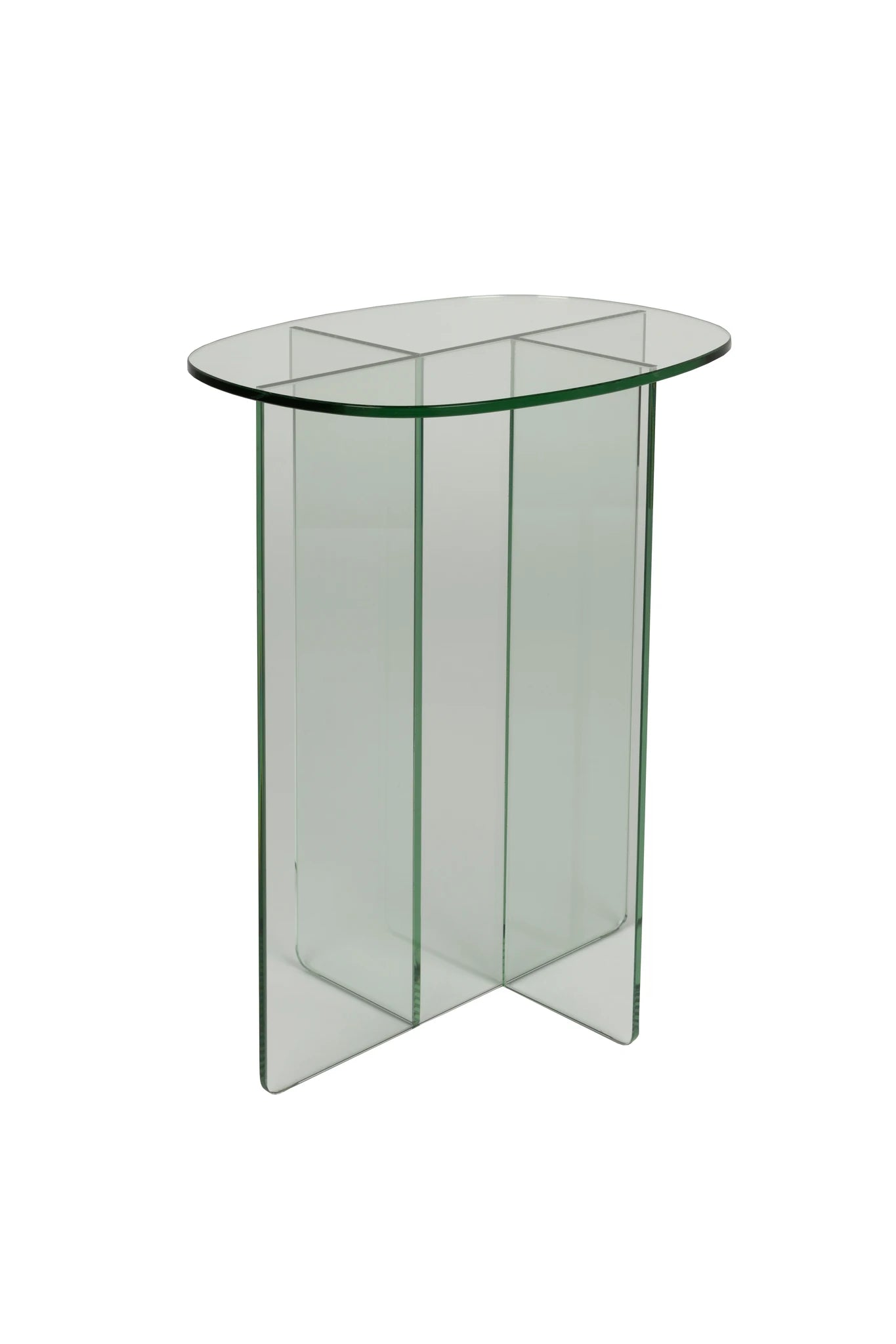 Zuiver Linea Transparent Glass Side Table