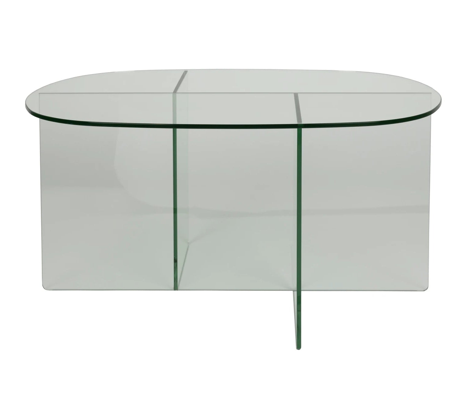 Zuiver Linea Transparent Glass Coffee Table