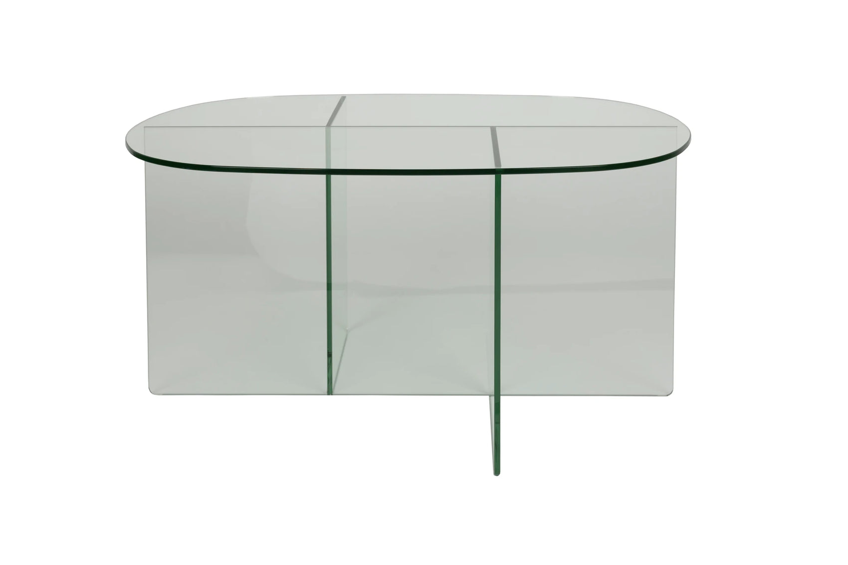 Zuiver Linea Transparent Glass Coffee Table