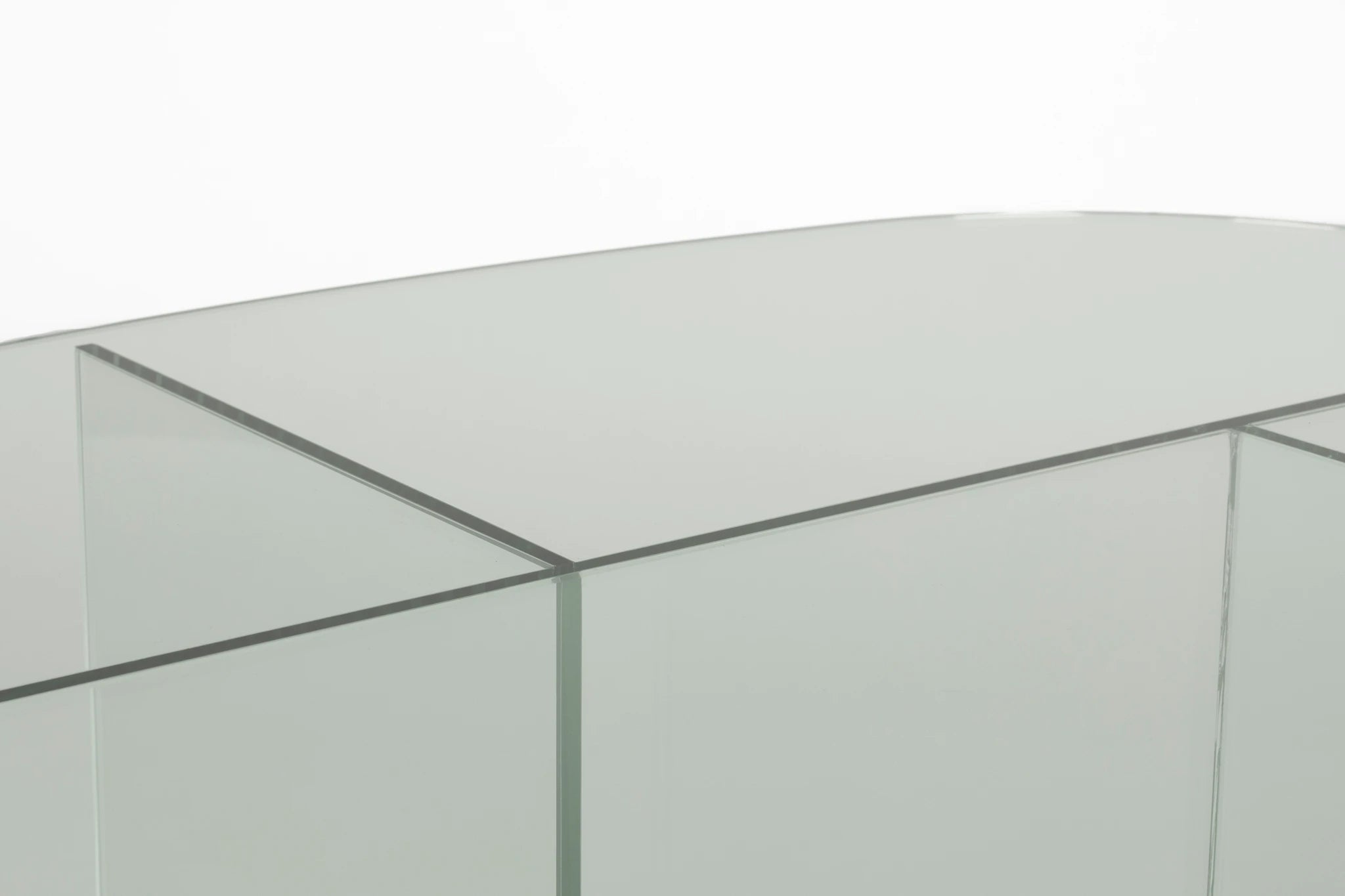 Zuiver Linea Transparent Glass Coffee Table