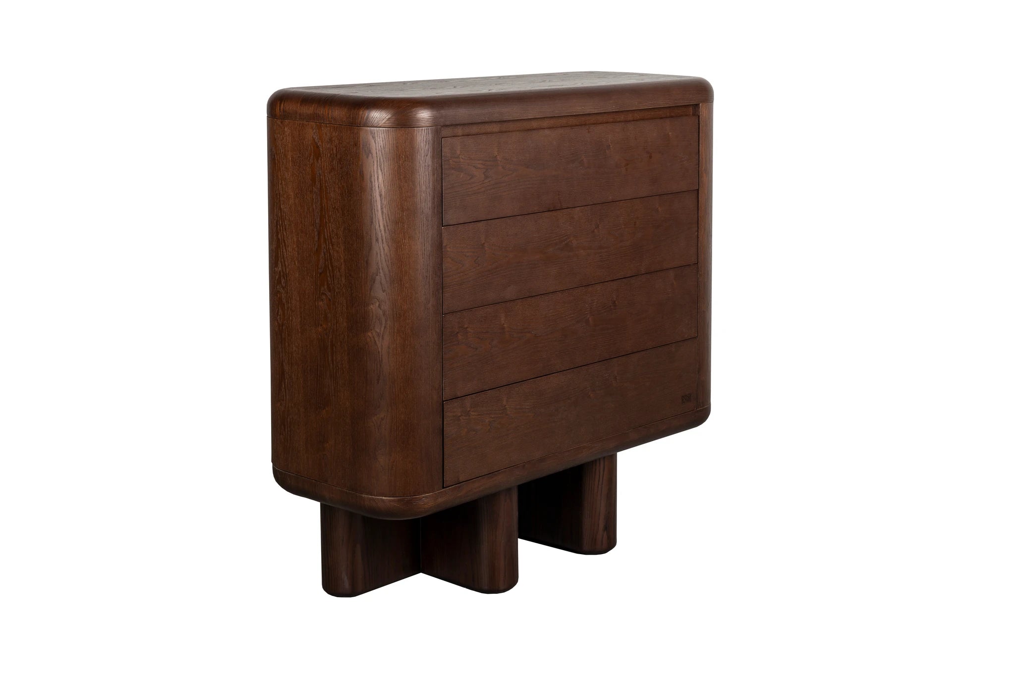 Dutchbone Herman Brown Pine Wood Cabinet