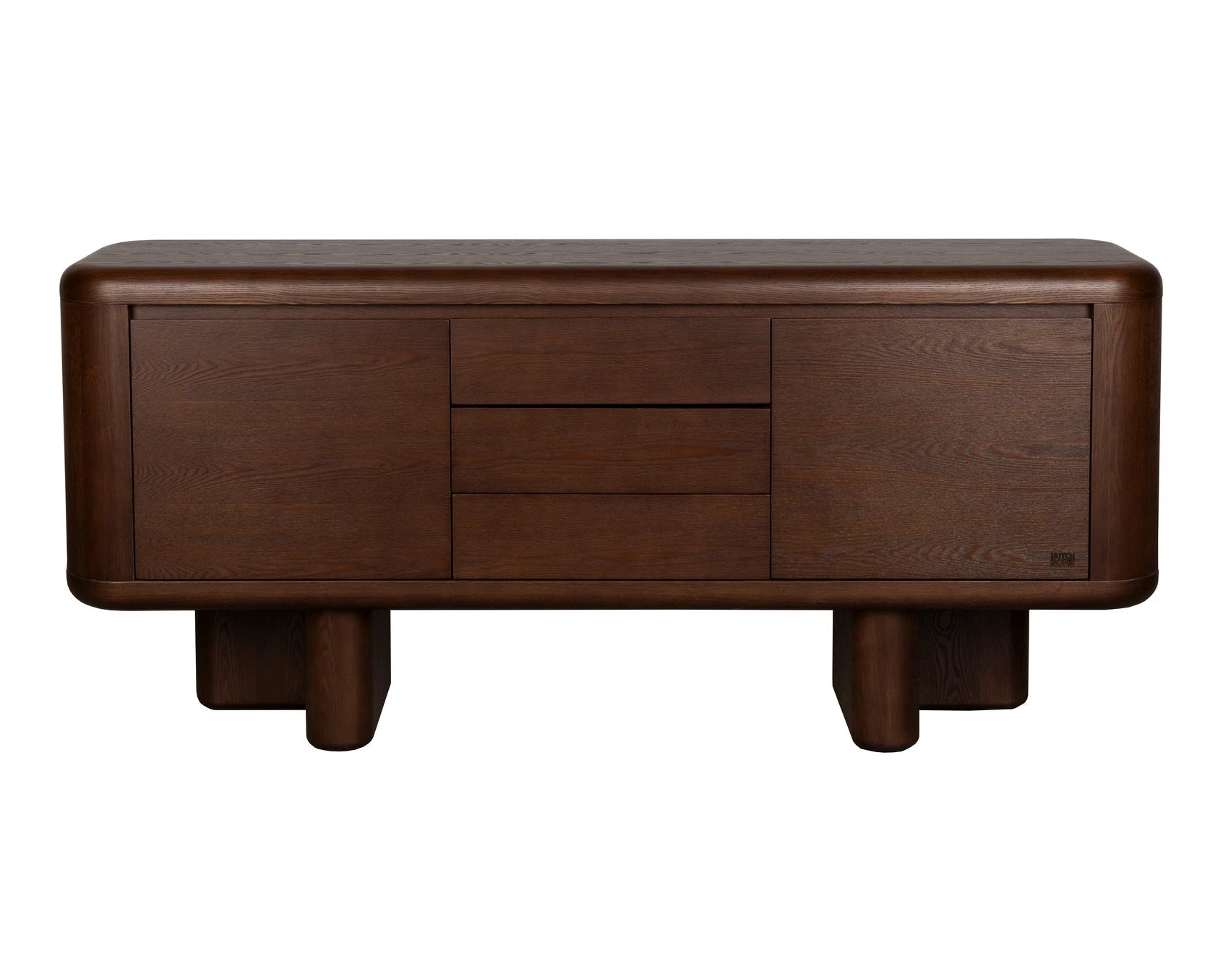 Dutchbone Herman Brown Pine Wood Sideboard