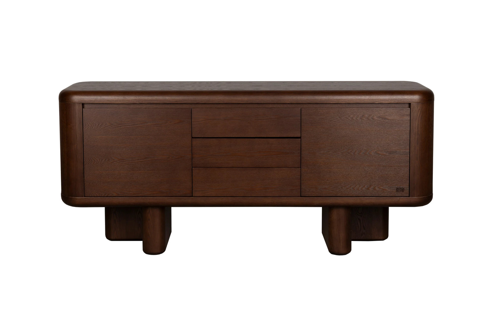 Dutchbone Herman Brown Pine Wood Sideboard