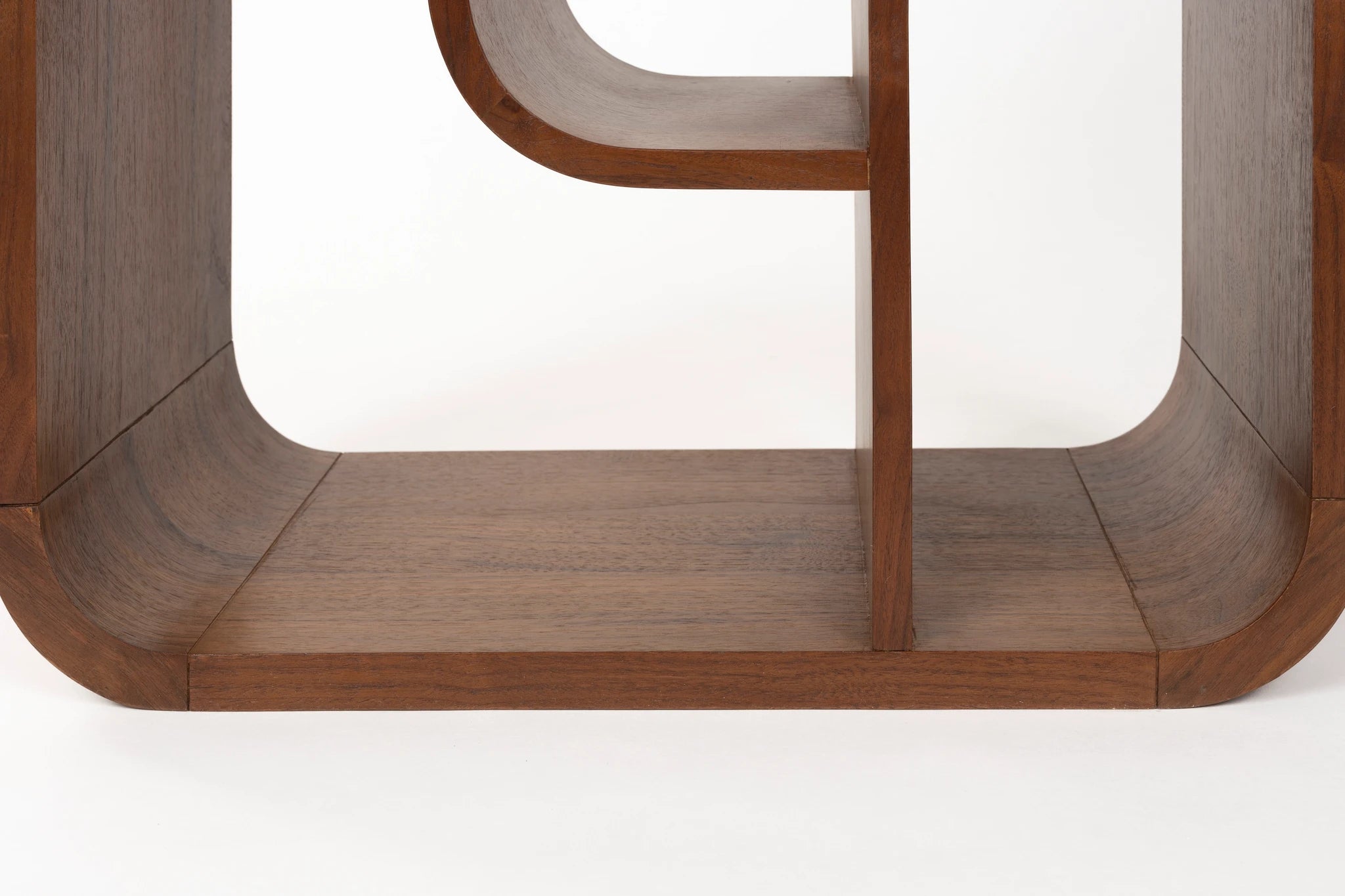 Zuiver Seven Walnut Brown Ash Wood Display Unit
