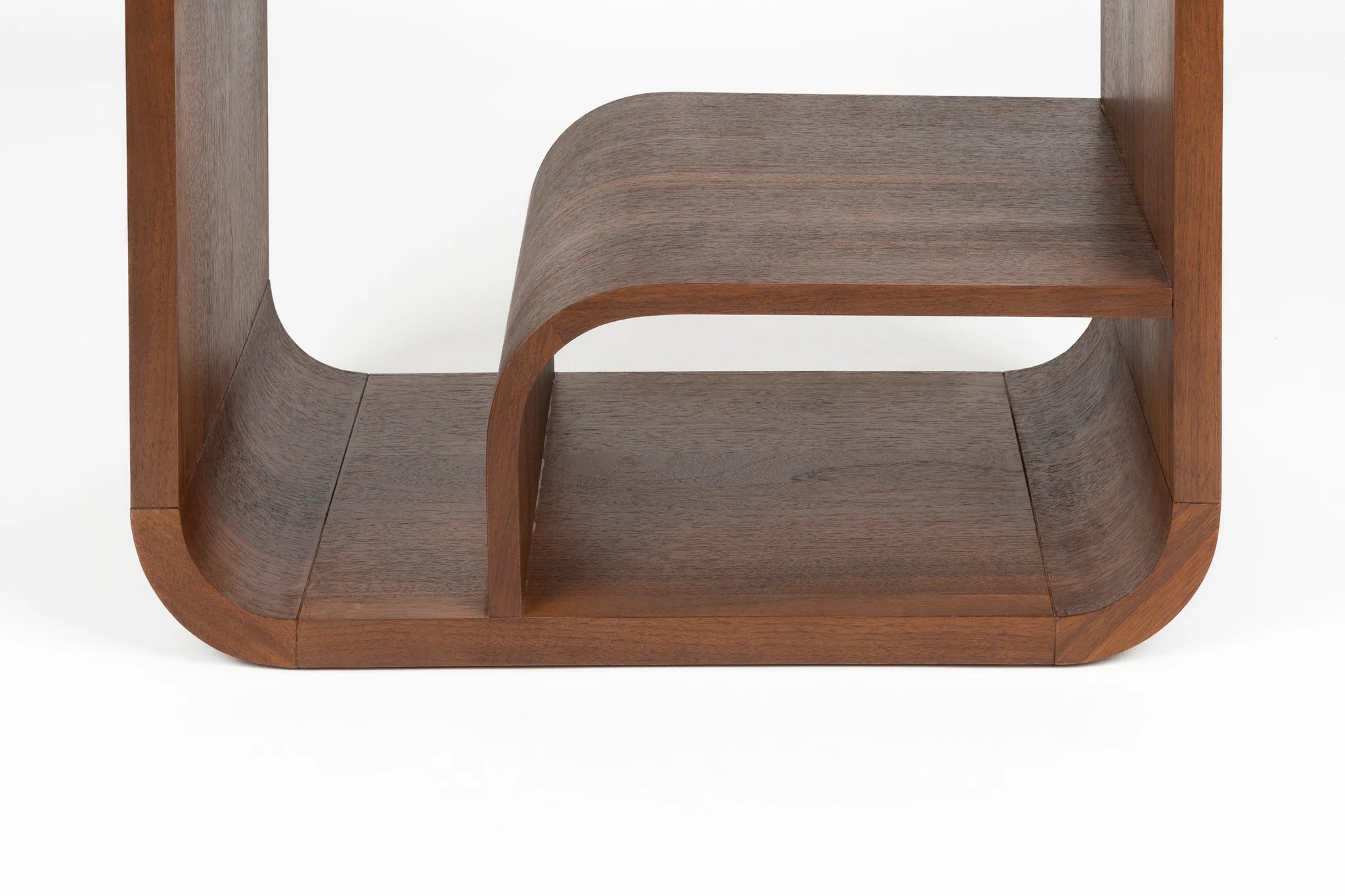 Zuiver Seven Walnut Brown Ash Wood Side Table