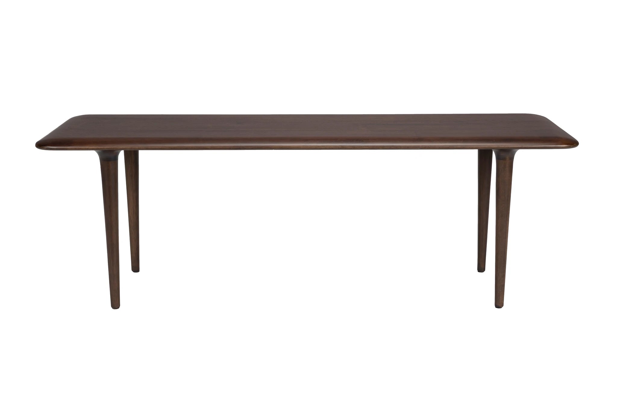 Dutchbone Elroy Brown Rubber Wood Coffee Table Large