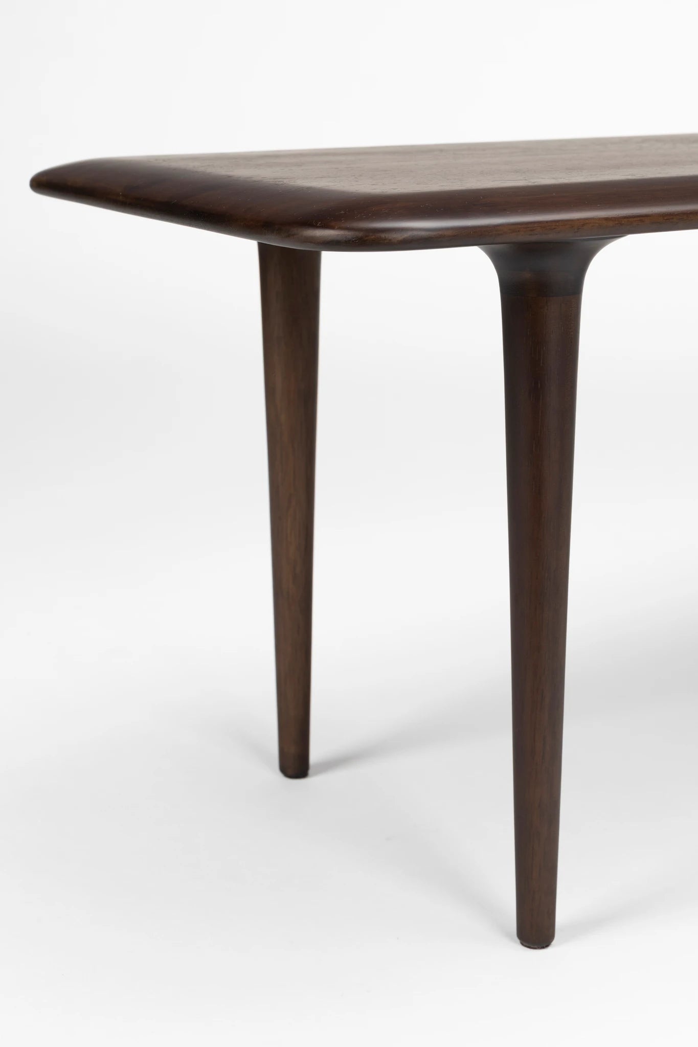 Dutchbone Elroy Brown Rubber Wood Coffee Table Large