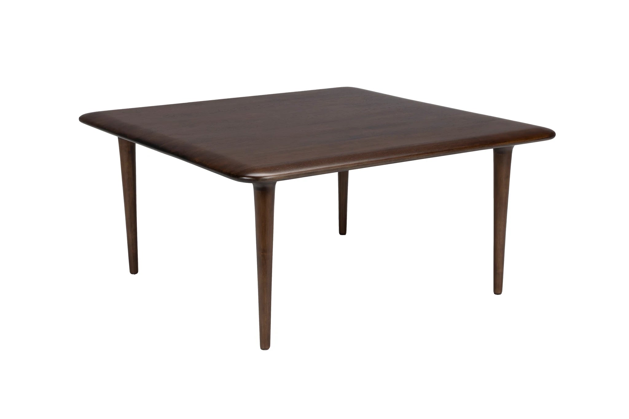 Dutchbone Elroy Brown Rubber Wood Square Coffee Table