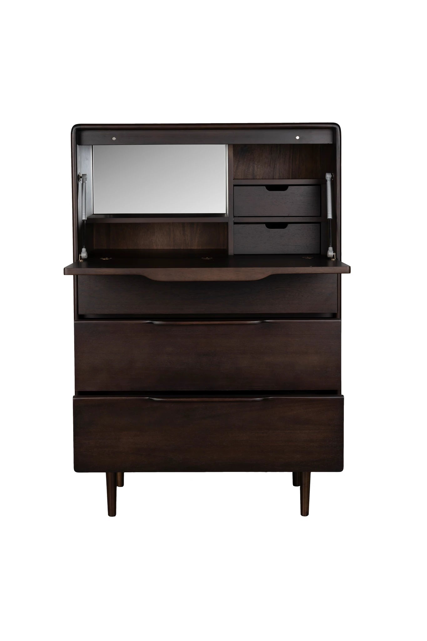 Dutchbone Elroy Brown Rubber Wood Cabinet