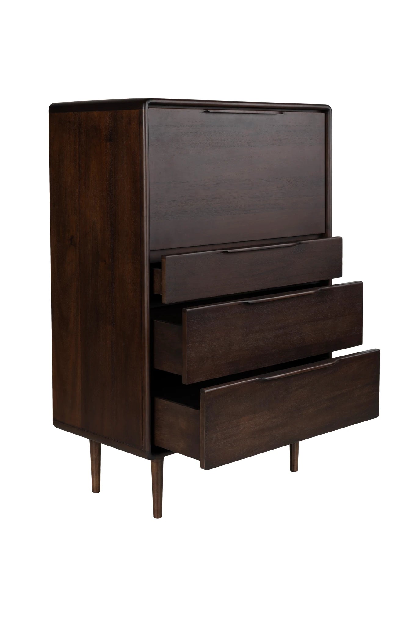 Dutchbone Elroy Brown Rubber Wood Cabinet