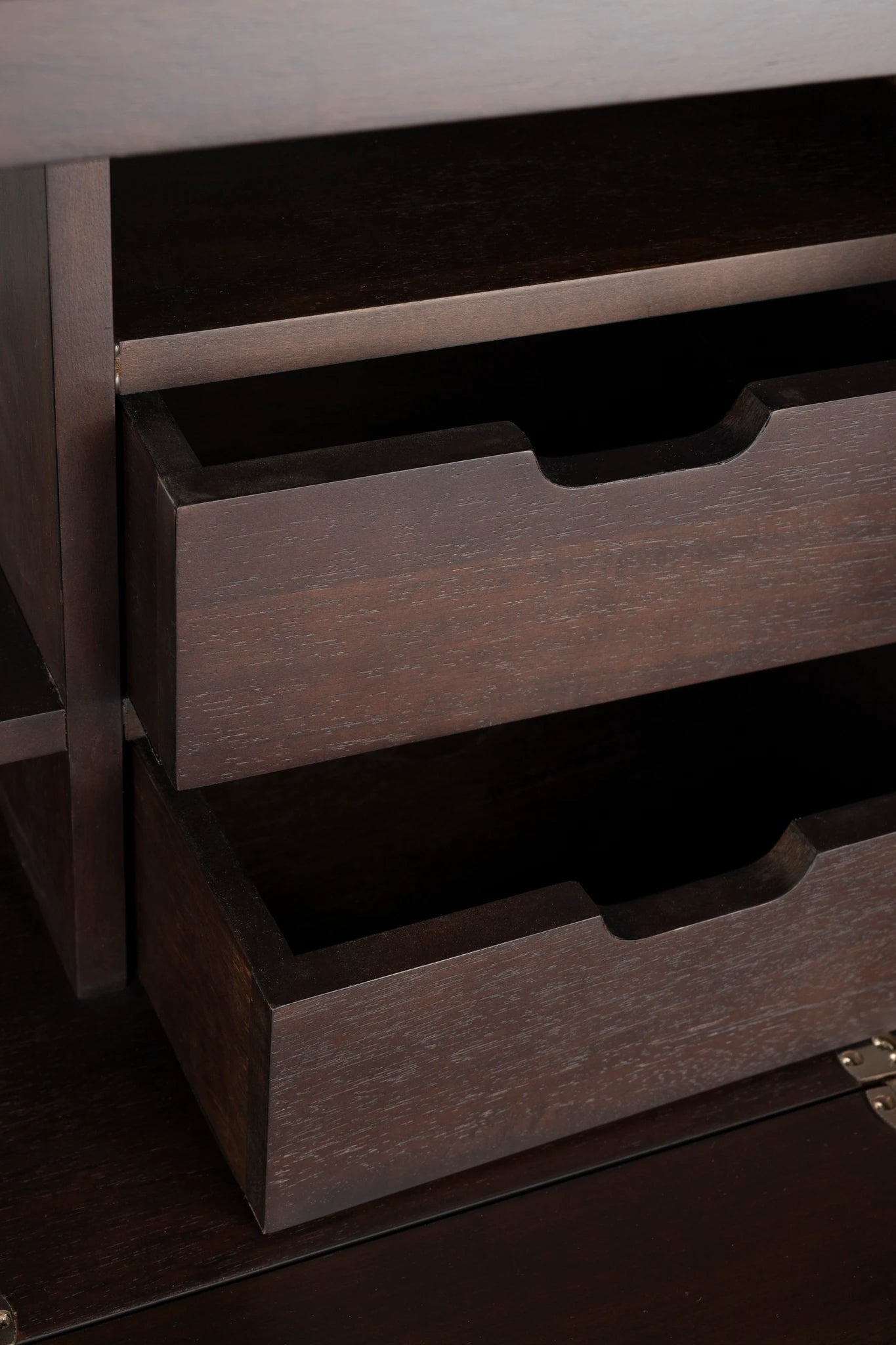 Dutchbone Elroy Brown Rubber Wood Cabinet