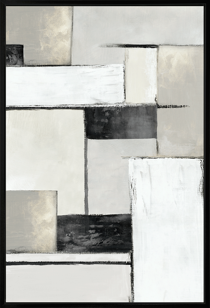 Transcendent Transitions I - Framed Wall Art - 94x64cm