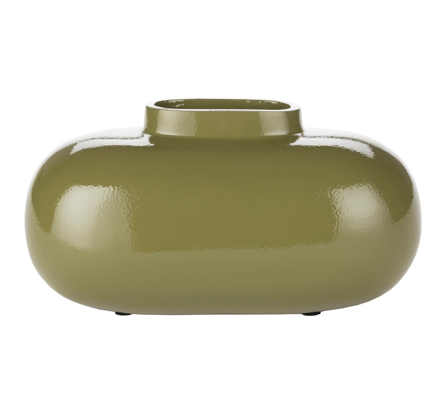 Dutchbone Droplet Green Ceramic Vase Medium