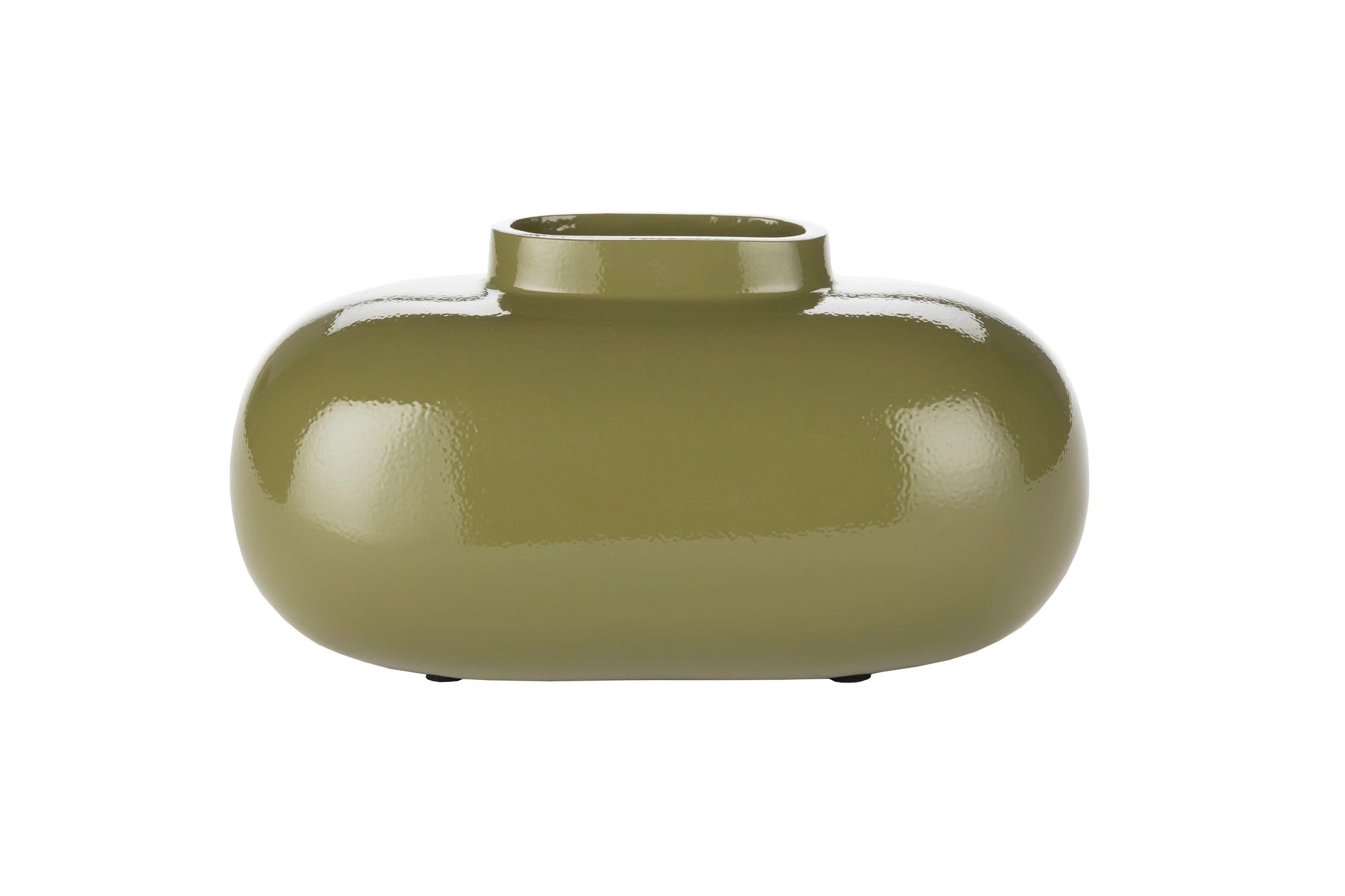 Dutchbone Droplet Green Ceramic Vase Medium