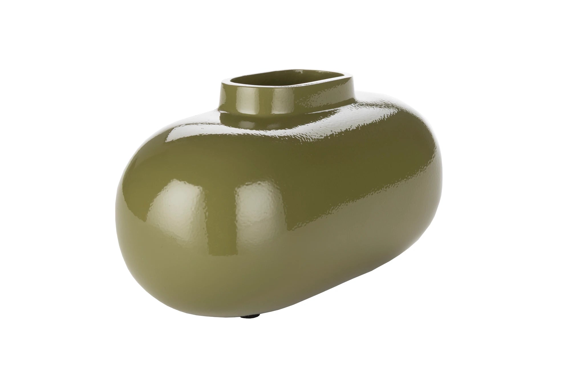 Dutchbone Droplet Green Ceramic Vase Medium