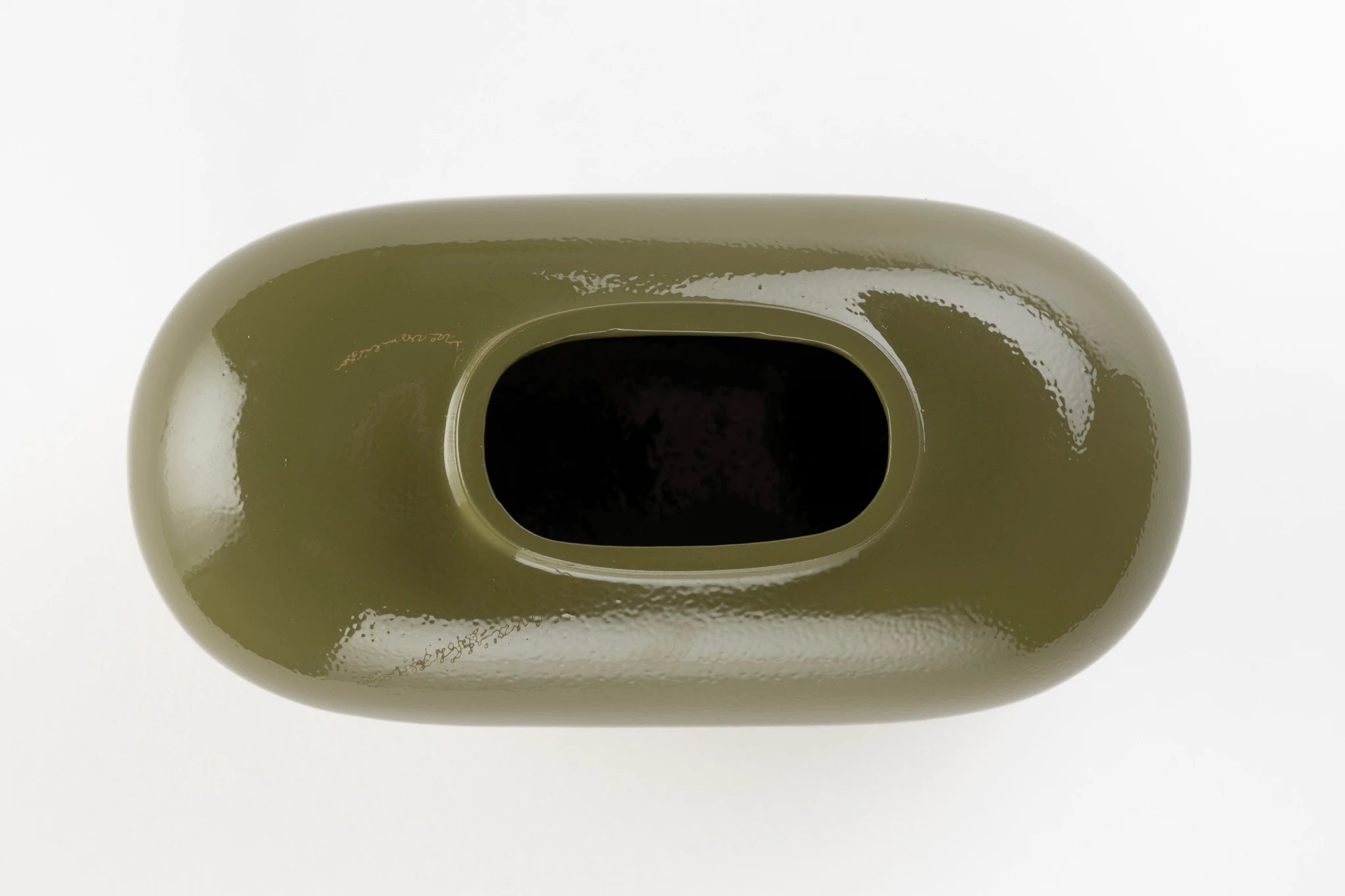 Dutchbone Droplet Green Ceramic Vase Medium