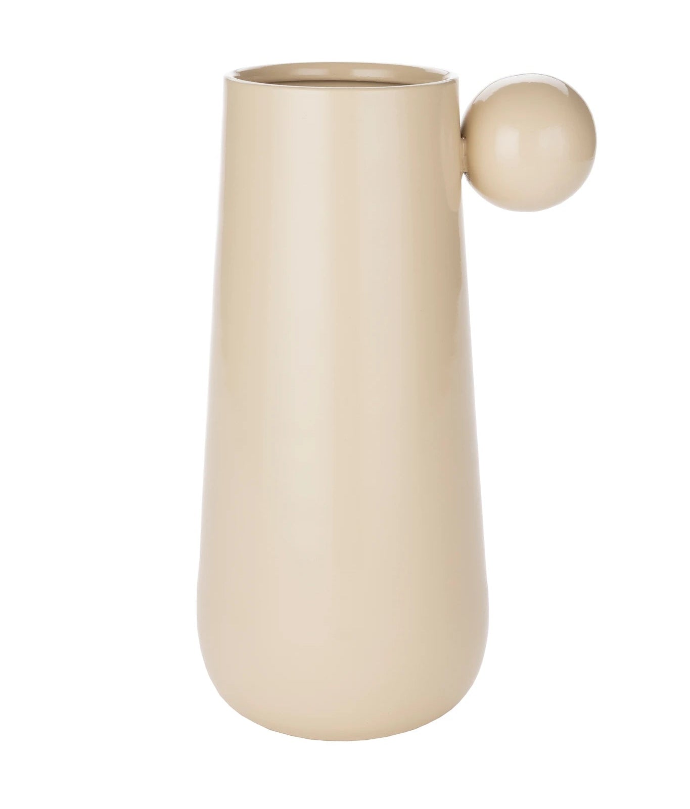 Dutchbone Dot Beige Ceramic Vase Large