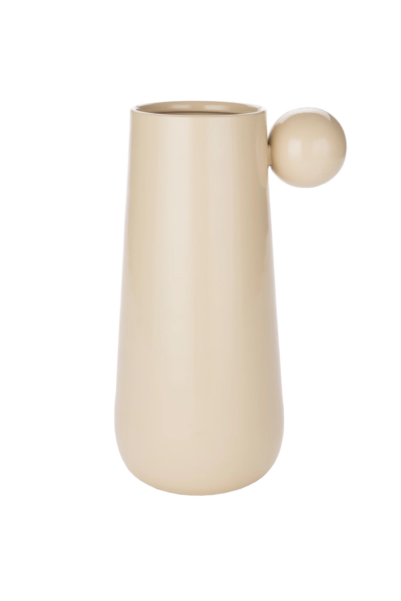 Dutchbone Dot Beige Ceramic Vase Large