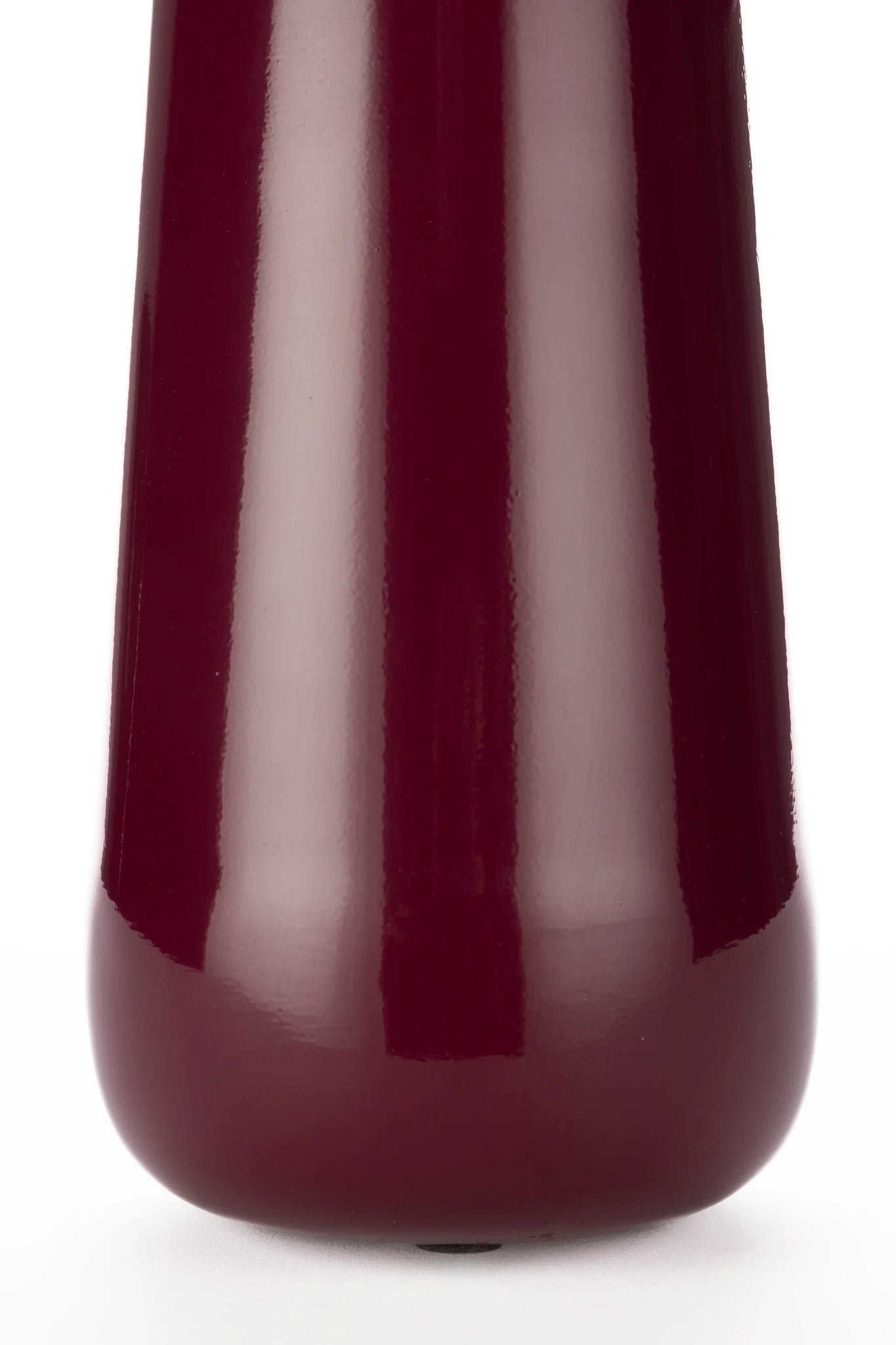 Dutchbone Dot Bordeaux Red Ceramic Vase Large