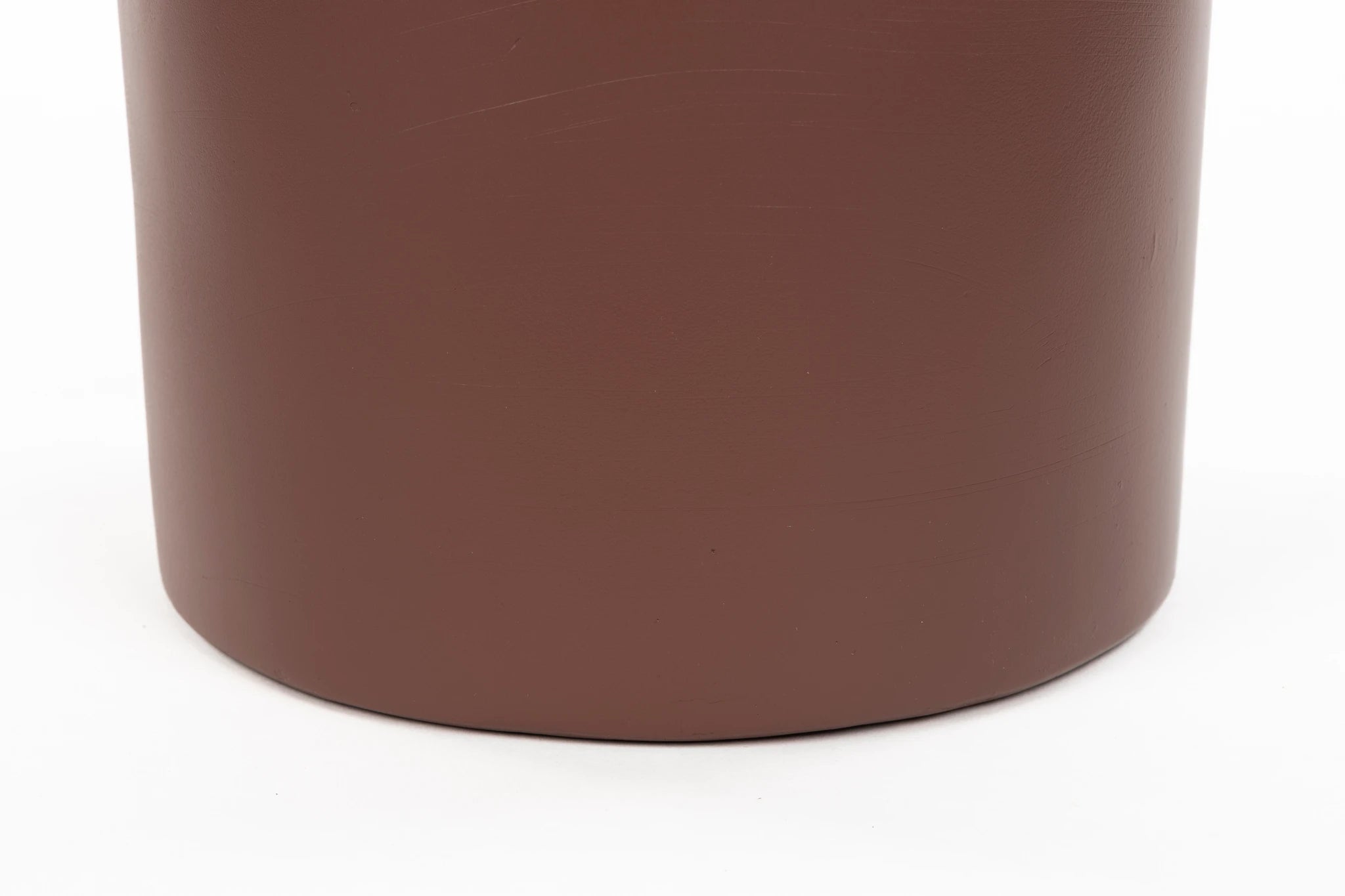Eline Terra Red Aluminium Side Table